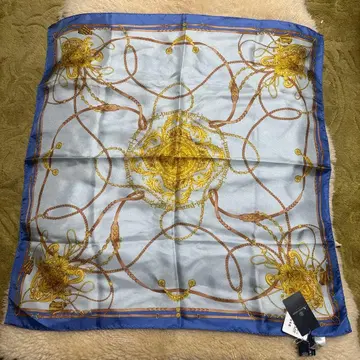 아쿠아 스큐텀 실크 푸치 스카프