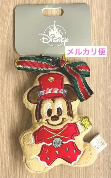 [ 디즈니 스토어 ] 크리스마스 봉제 인형 키링 미키마우스