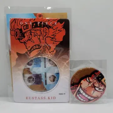 ONEPIECE 캔뱃지 & 특제 홀더 컬렉션 키드
