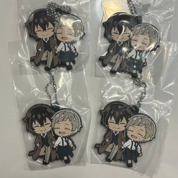 문호 스트레이독스 데포라바! 키링 4개 세트 [ 낱개 판매 가능 ]