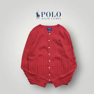 [새상품급] 폴로 랄프로렌 / 케이블 짜임 니트 가디건 긴팔