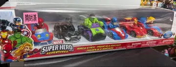 MARVEL 슈퍼히어로 어드벤처 미니카 세트