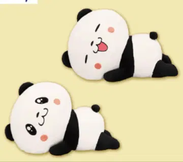 쇼핑 팬더 푹신푹신 BIG 봉제 인형 2종 세트