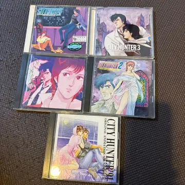CITY HUNTER 오리지널 사운드 트랙 5매 세트