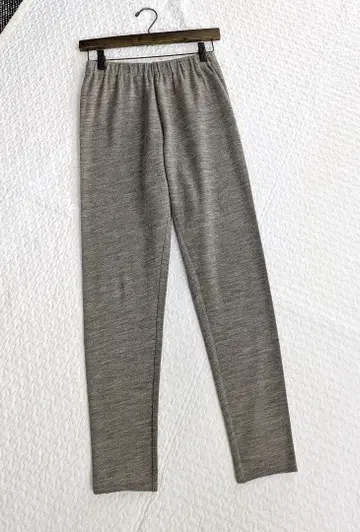 바바구리 미착용 18년 가을 울 코튼 이중 편직 PT 풀렝스 토브 색상