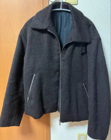 마카웨어 MARKAWARE 라이딩 자켓 알파카 자켓