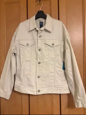 GAP 화이트 데님 자켓