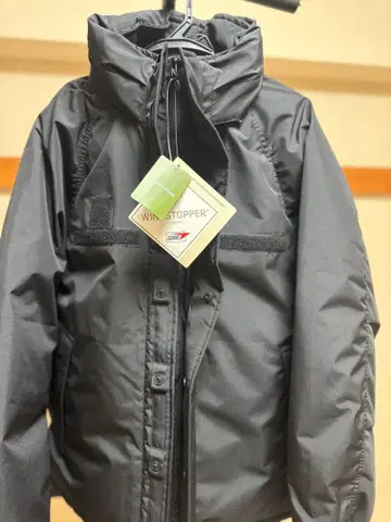 GORE-TEX Windstopper 블랙 다운 자켓