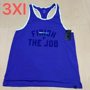 [ 미사용 새상품 ] 언더아머 프로젝트 락 탱크탑 3XL