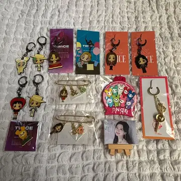 TWICE 빅 키링 핑