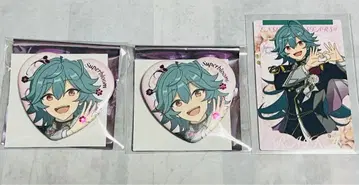 앙스타 스타포니 라이카 (하트 캔뱃지 2점 카드 1점) 세트