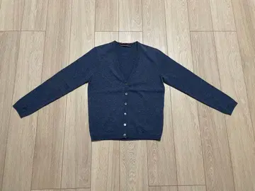 마드모아젤 논논 엘르 패치 네이비 가디건