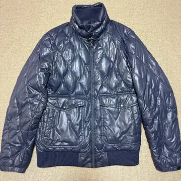 TK MIXPICE 네이비 퀼팅 다운 자켓 남성용 L