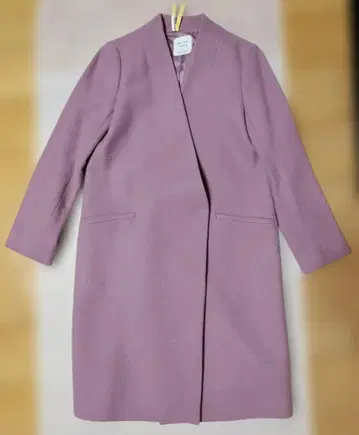 UNITED TOKYO 연보라 롱 코트