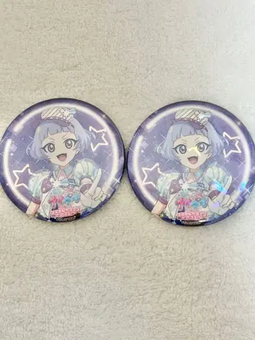 비밀의 아이프리 amo 카페 진실의 밤 치이 캔뱃지 2개 홀로 아모카페