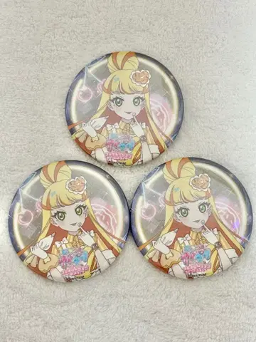 비밀의 아이프리 amo 카페 이가라시 쥬리아 캔뱃지 3개 홀로 아모카페