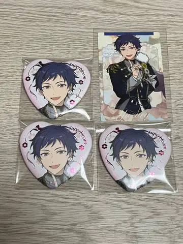 앙상블 스타즈 앙스타 스타포니 하트 캔뱃지 카드 후시미 유즈루