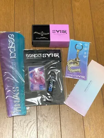 aespa 일본 데뷔 쇼케이스 굿즈 세트