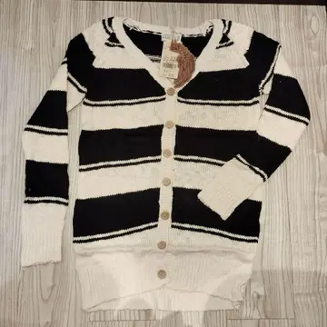 갈라 니트 가디건