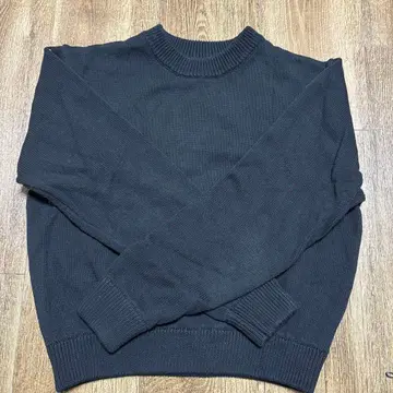 짧은 기장 니트