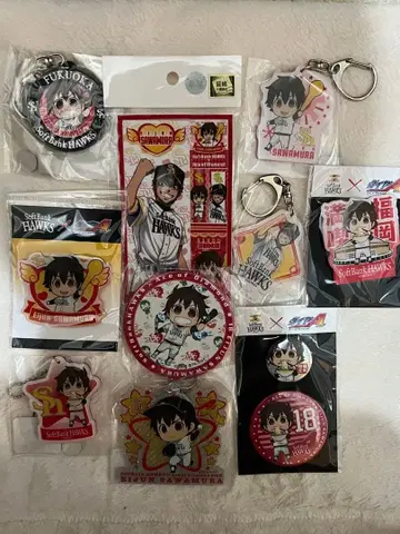 다이아몬드 A 소프트뱅크 콜라보 사와무라 에이준 굿즈 세트