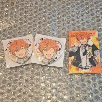 앙스타 아케호시 스바루 스타포니 4th 캔뱃지 카드 세트