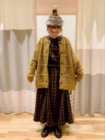 가디건 원피스 덤 포함