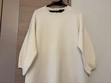 드로어 니트 롱 원피스