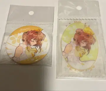 카드캡터 사쿠라 벚꽃 캔뱃지 클리어 카드