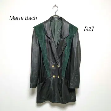 Marta Bach 말타백 [ 42 ] 리얼 가죽 자켓 코트 스페인산
