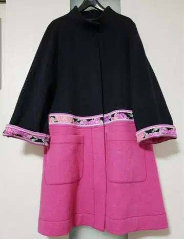 컨디션 최상 레오나르 극경량 오버 사이즈 코트 넉넉한 38 프리