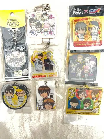 다이아 A 소프트뱅크 콜라보 사와무라 에이준 미유키 카즈야 세트