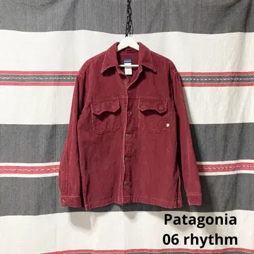 00s Patagonia Rhythm 오픈 카라 코듀로이 셔츠 인기