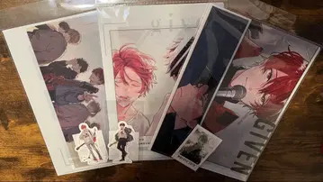 기븐전 ENCORE 도쿄개선 클리어 파일 스티커