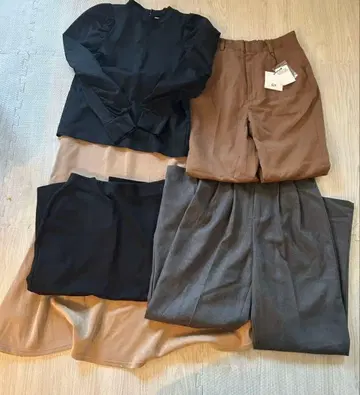 여성용 묶음 판매 5세트 코디 세트 S 가을 겨울 코디 S 미사용 새상품