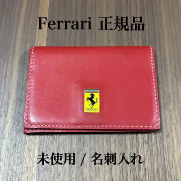 미사용 Ferrari 페라리 명함지갑 정품