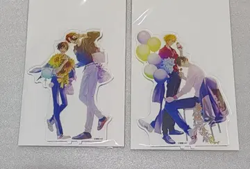 사사키와 미야노 히라노와 카기우라 애니메이트 카페 아크릴 스탠드 주방 카