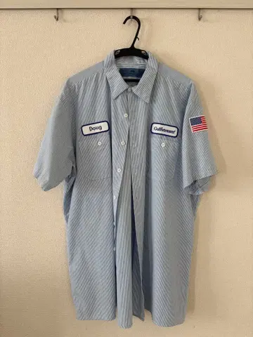 Cintas ComfortFlex 반팔 셔츠 2XL 스카이블루