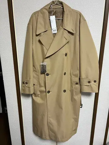 [ 미사용 새상품 ] 유니클로 남성용 트렌치코트 M 2023년 모델