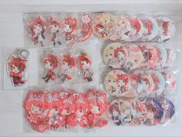 스토푸리 리이누 강아지 캔뱃지 아크릴 키링 세트