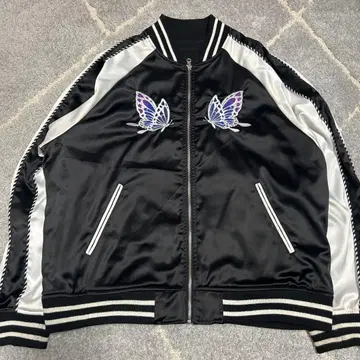 [ 오버 사이즈 리버서블 ] 세만틱 디자인 스카잔