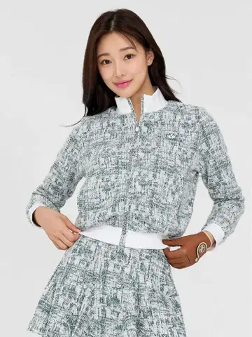 XEXYMIX 트위드 자켓