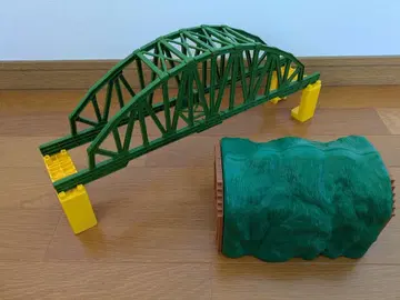 [ 물건 정리중 ] 프라레일 아치형 대형 철교 터널 세트 판매