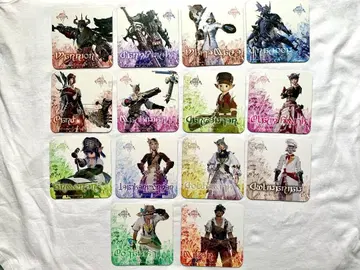FF14 에아르제아 카페 코스터 14개 세트