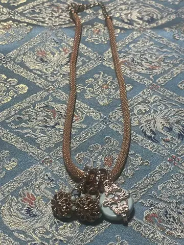 골드 로프 체인 목걸이