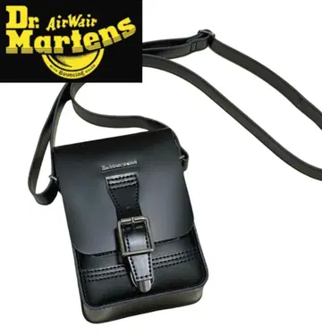 [ 새상품급 ] Dr.Martens ( 닥터마틴 ) 블랙 가죽 숄더백