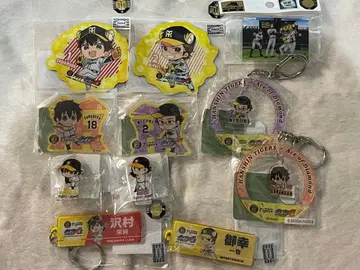 다이아몬드 A 한신 타이거즈 콜라보 사와무라 에이준 미유키 카즈야 세트