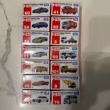 토미카 미니카 14대 세트