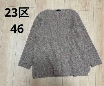 새상품급 [ 23구 ] 믹스 컬러 니트 양모 캐시미어 루즈핏 46