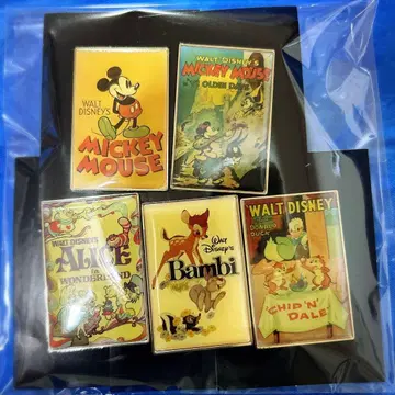 디즈니 핀 배지 5개 세트 UNIQLO 유니클로 한정품